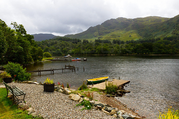 Garden Overlooking Loch Earn_2233
