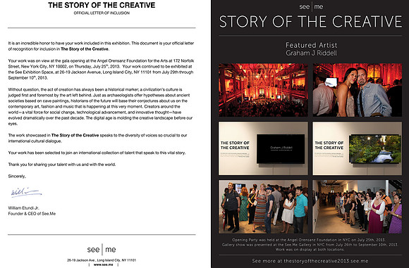 Story of the Creative Letter of Recognition_2013