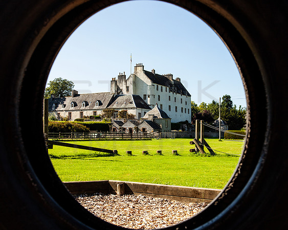 Traquair House through Portal_5316_5D- local