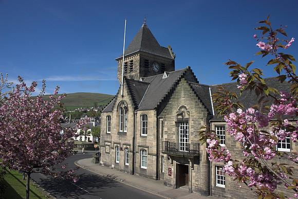 Burgh Chambers in Bloom