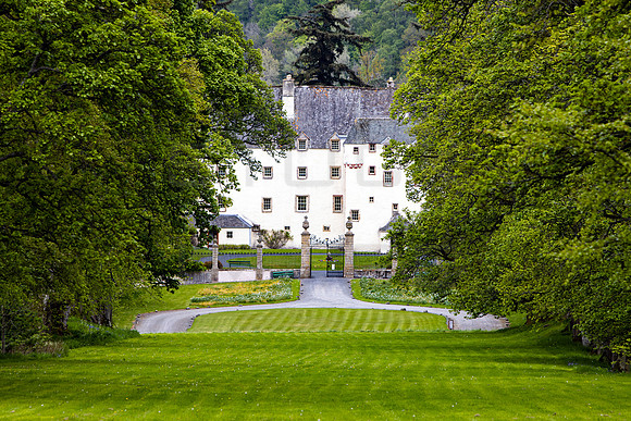 Traquair House in Spring Green_4170
