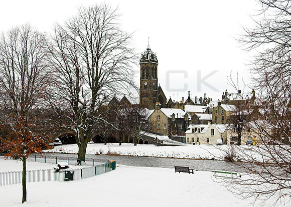 Peebles in the Snow