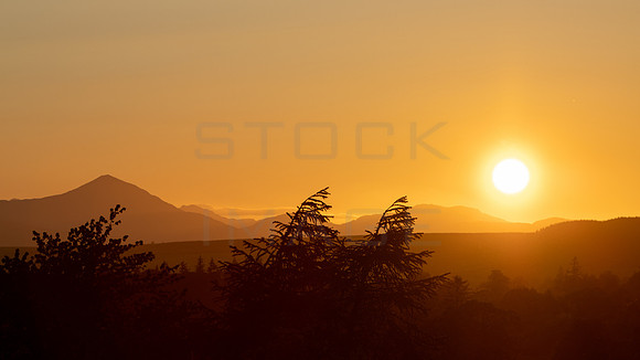 Sunset over The Trossachs National Park_4271