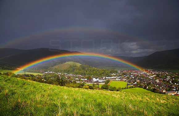 Double Rainbow over Innerleithen