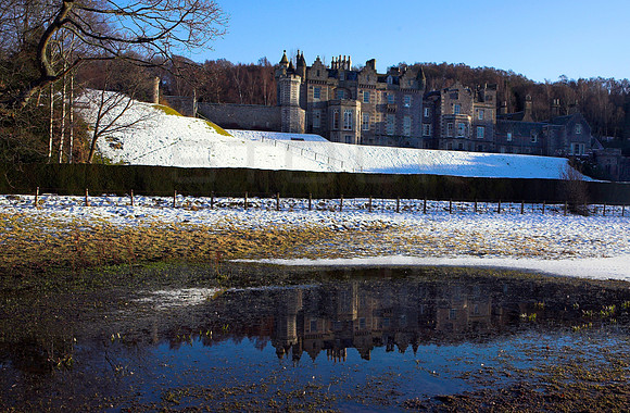 Abbotsford House in Reflection_4208