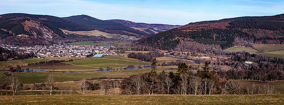 Innerleithen & Traquair House_Panorama-1