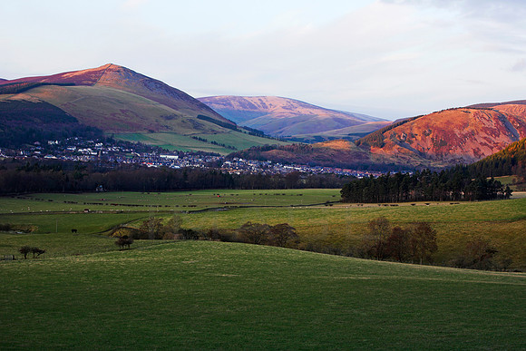 Innerleithen from Southern Upland Way_2968