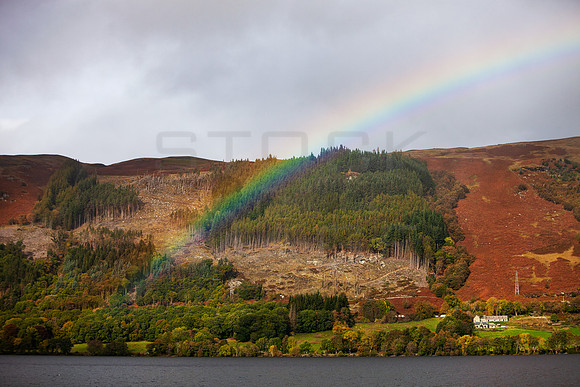 Rainbow on Loch Earn_5337_5D