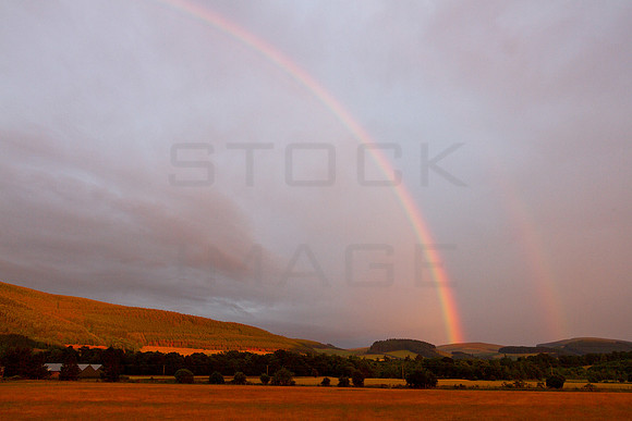 Double Rainbow over a Parched land_1969