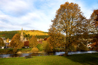 S Andrews Leckie Parish Church in Autumn Light_5665_90D