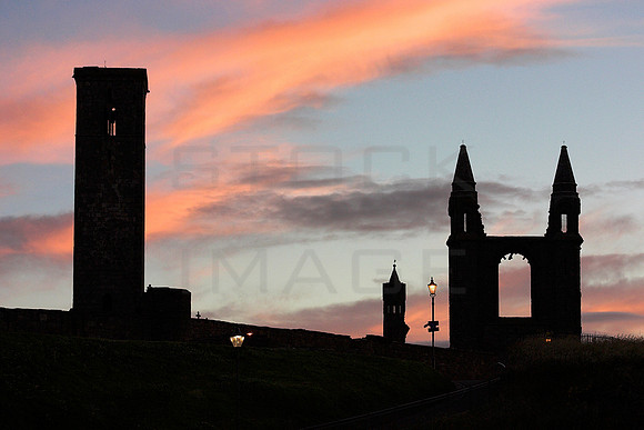 St Andrews Abbey by Night_5200-01