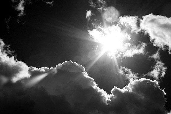 Solar Flare-bw