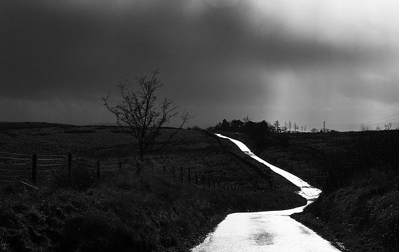 Road through Sherrifmuir-0167-bw
