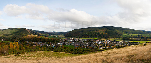 Innerleithen Autumn Panorama-Oct_2019