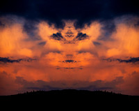 Angry Face in Sky
