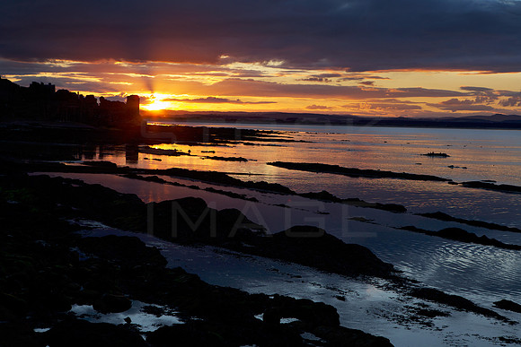 Sunset at St Andrews Castle_2669