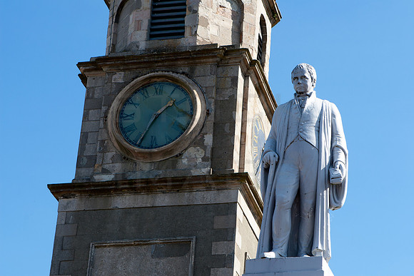 Sir Walter Scott Statue, Selkirk_0109