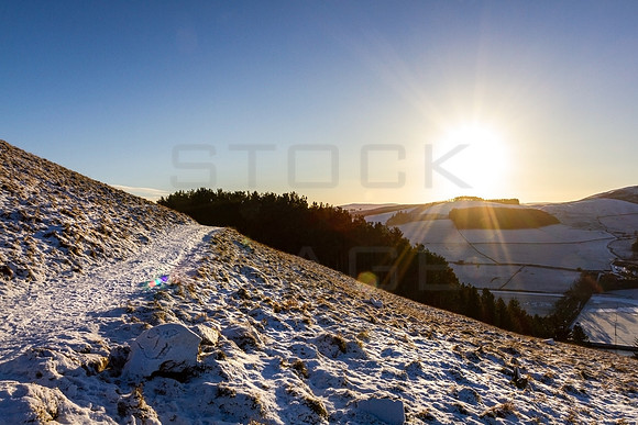Winter Sunset from Caerlee Hill_0293