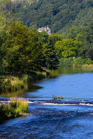 Neidpath Castle above Tweed_1972