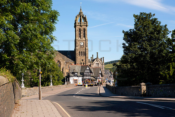 Old Parish Church Peebles_1951