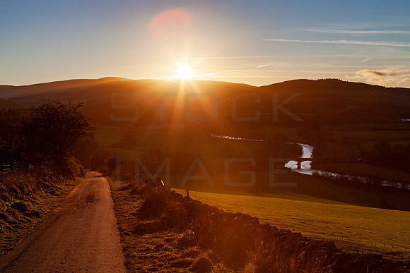 Sunset over Manor Bridge_7631