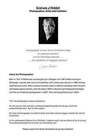 Graham Riddell-Artist Statement